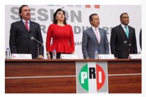 El Partido Revolucionario Institucional emitió este día la convocatoria para la elección del nuevo presidente del comité directivo nacional.