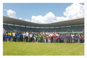 El gobernador Egidio Torre Cantú, llevó a cabo la inauguración de las instalaciones del nuevo parque de béisbol "Praxedis Balboa Gojón"