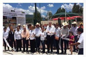 Entrega Egidio Torre Cantú, más obras para el Altiplano tamaulipeco.
