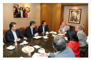 Reunión de entrega - recepción de equipos de Cabeza de Vaca y Egidio Torre Cantú