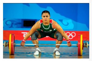 Damaris a un paso de conseguir una medalla de oro.