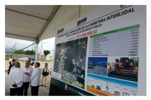 Anuncia Torre Cantú ampliación de la carretera interejidal de esta ciudad.