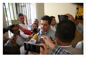 Descarta Gobernador de Tamaulipas, endeudar al Estado.